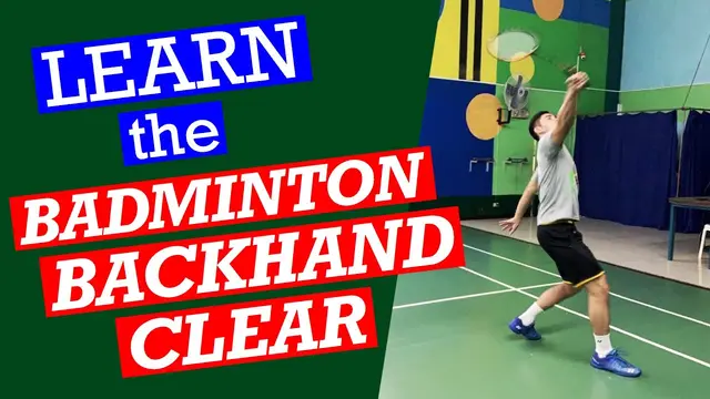 LEARN the BADMINTON BACKHAND CLEAR- Execute one of the most difficult shots with strength #badminton