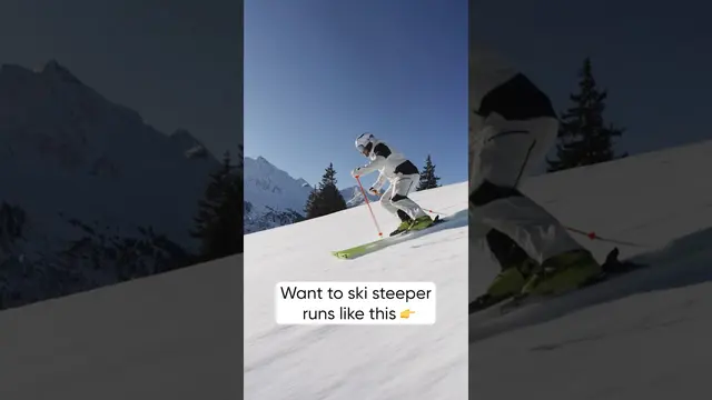 3 tips for skiing steeps 👇