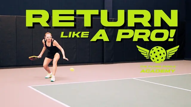 How to Return a Serve in Pickleball: Tips and Drills from a Pro