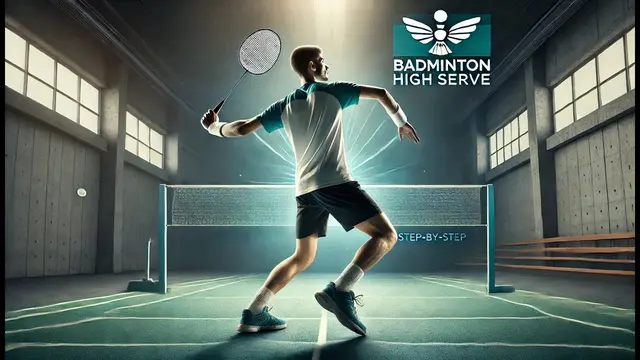 Master the High Serve in Badminton | How to Perform a Powerful & Perfect High Serve – Tutorial