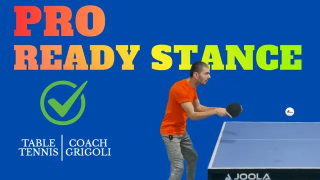 Why You’re Slow: The Pro Table Tennis Ready Stance