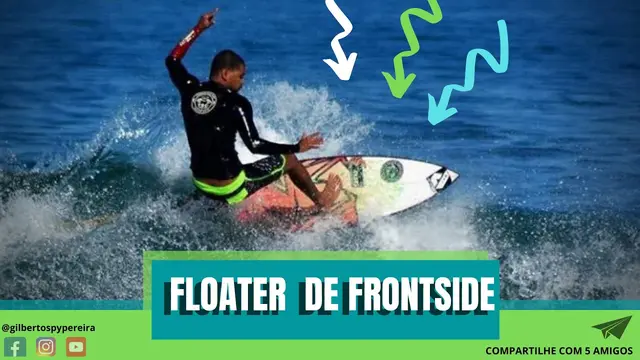 FLOATER DE FRONTSIDE NO SURF - Tudo sobre floater, entenda mais os fundamentos!