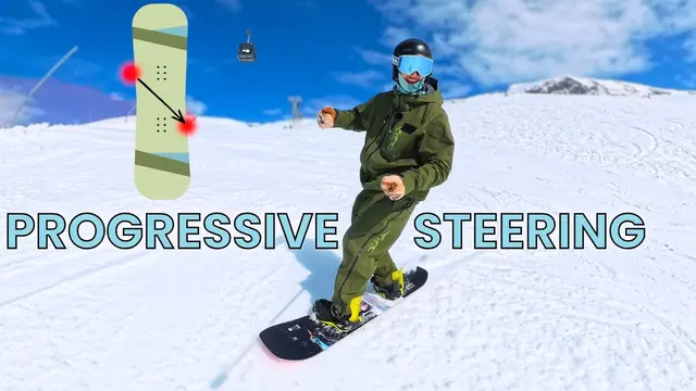 Progressive Knee Steering for Short, Medium, and Carved Turns