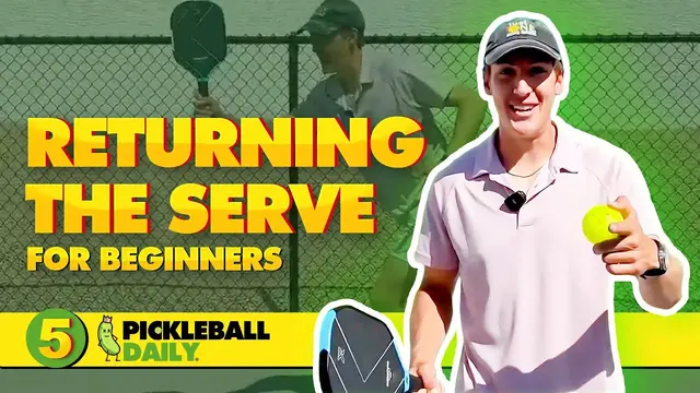 Pickleball Return of Serve Tips: Positioning & Timing