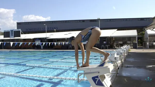 How To Do a Dive off the Blocks | Top Tips with Olympic Swimmer Stephanie Rice