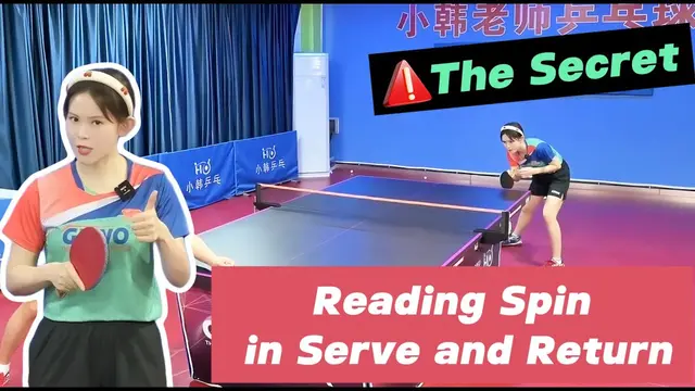 The Secret to Reading Spin in Serve and Return