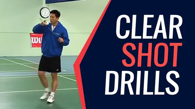 Badminton Clear Shot Drills - Kevin Han (13-time U.S. National Champion)