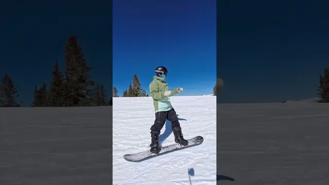 How to stop falling over on your snowboard #snowboarding
