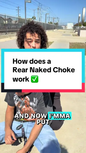 How does a Rear Naked Choke work ✅ #fyp #foryou #mma ...