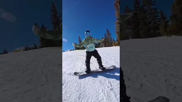 Frontside 180 tutorial #snowboarding #coldweather