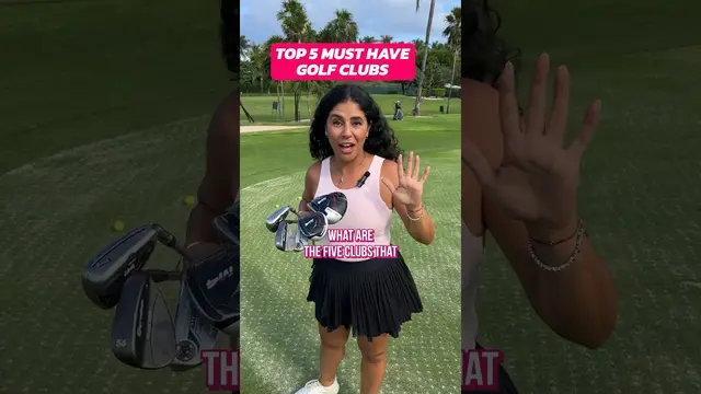 5 Golf Clubs YOU need ~ Beginner Golfer Basics