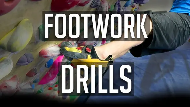 Climbing Footwork Drills! VLOG!