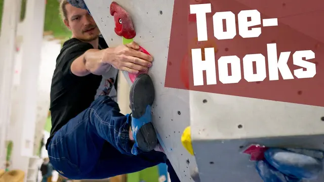 Toe Hooks: Technik, Training und Tipps fürs Bouldern
