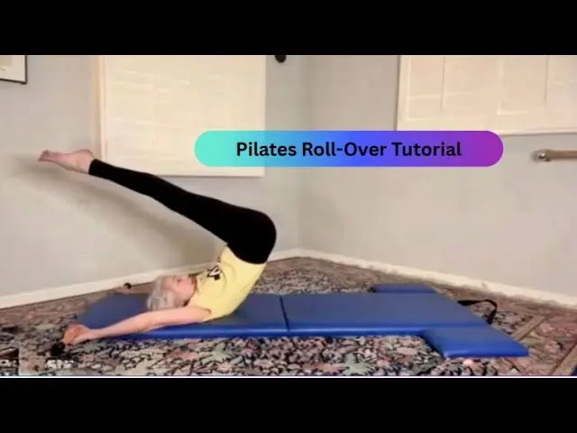 Pilates Roll-Over Tutorial/Beginner to Advanced Progressions w/ Jillian Hessel #pilatesmat  #pilates