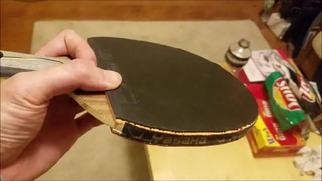 Chinese Penhold Grip Detailed view