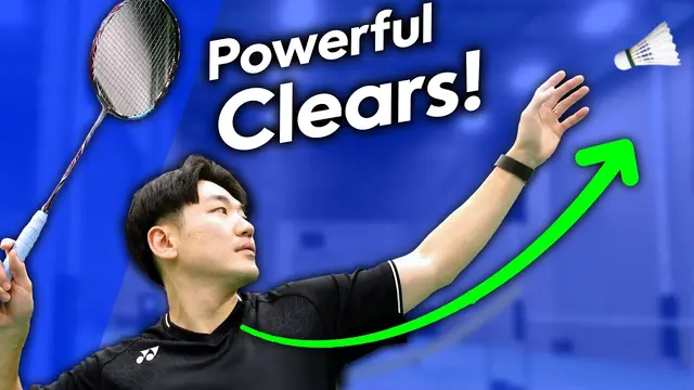 The Beginner's Guide to a POWERFUL Overhead Clear in Badminton