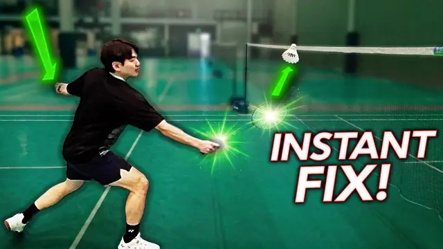 Badminton Cross Court Net Shot Tutorial (Step-by-Step)