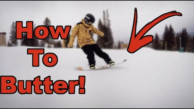 How To Butter On Your Snowboard!!!