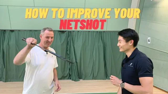 How to improve your net shot | Provided by Morten Frost | Badminton tutorial