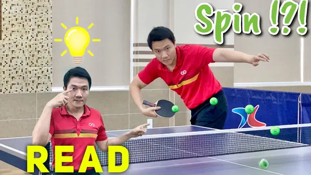 READ SPIN of Forehand Pendulum Serve