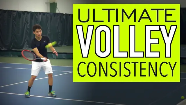 VOLLEY Tennis Lesson: Technique for ACCURACY & CONSISTENCY