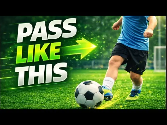 How To Pass A Soccer Ball For Kids (Simple Technique Guide)