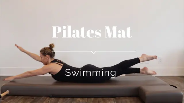 Latihan Pilates Mat Swimming