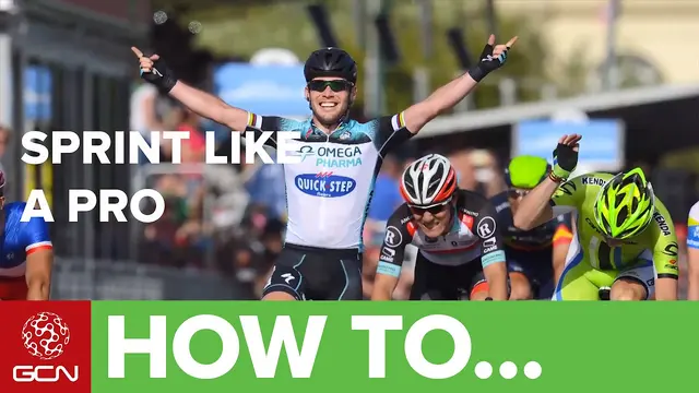 How To Sprint Like A Pro - Winning Bike Races With A Sprint