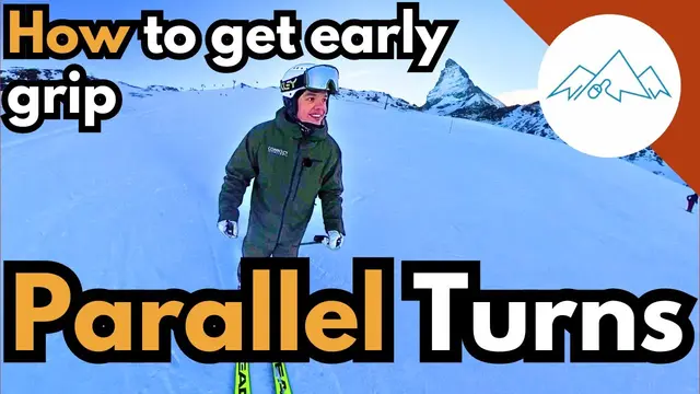 How to ski parallel turns