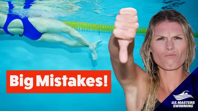 Backstroke Swimming Kick // Tip 5 // Common Kicking Mistakes