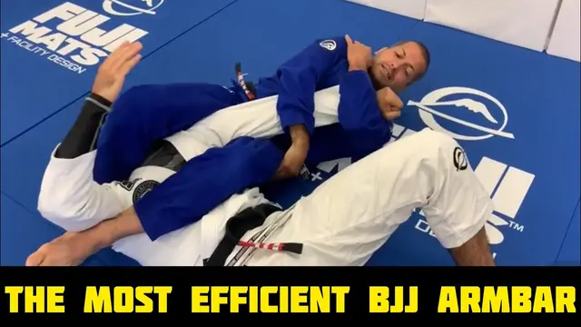 The Most Efficient BJJ Armbar (Arm Lock) by Dave Camarillo