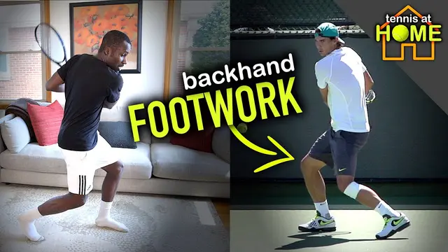How to Improve Backhand Footwork At Home - Part 2