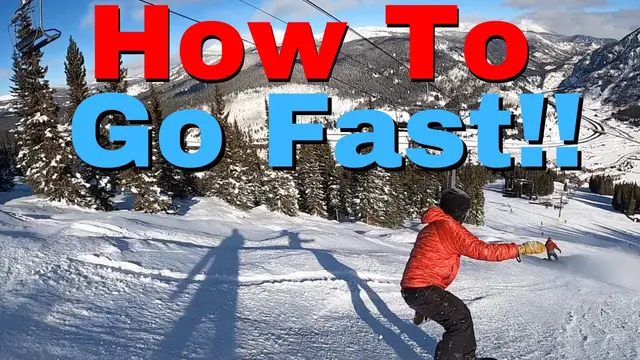 How To Snowboard Fast and In Control