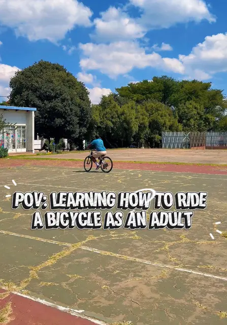 How to Learn to Ride a Bicycle as an Adult: Simple Steps | TikTok