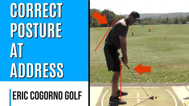 GOLF: Correct Posture At Address