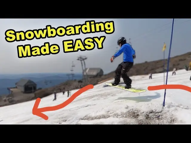 How to Half Cab On a Snowboard - (Switch Frontside 180)