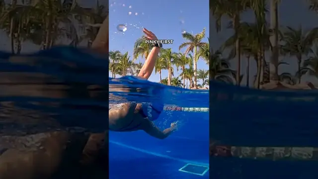 How to Swim Perfect Backstroke in 1 Minute