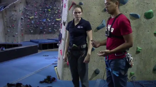 How to Put on a Harness for Adaptive Climbing