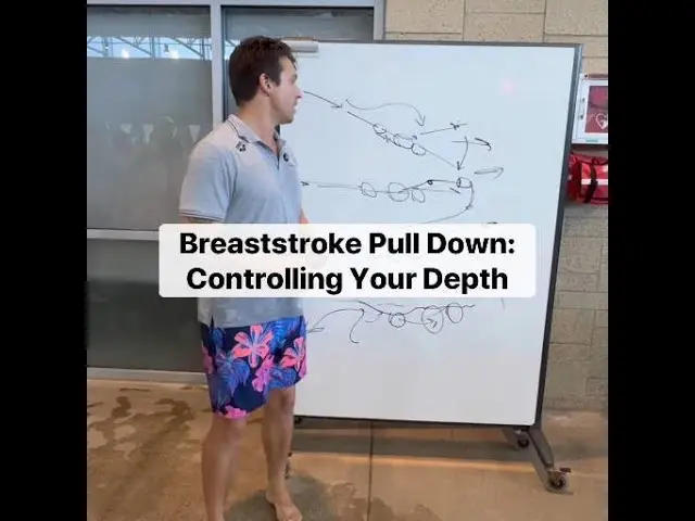 The secret to the breaststroke pulldown #shorts