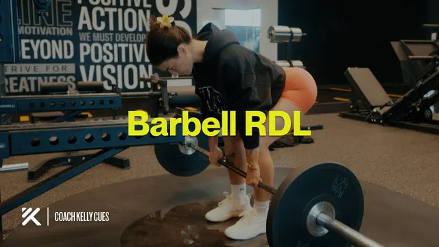 HOW TO DO A BARBELL ROMANIAN DEADLIFT | Coach Kelly Cues