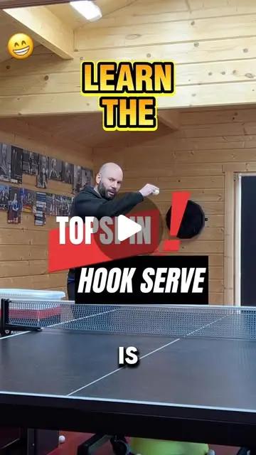 Topspin serve