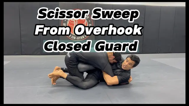 Scissor Sweep From Overhook Closed Guard | Cobrinha Online