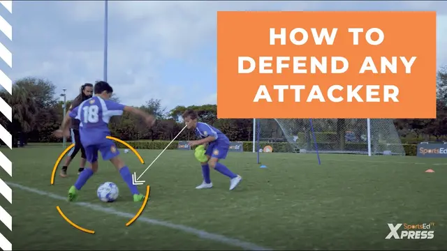 How To Defend Any Attacker In Soccer | 1v1 Defending Tutorial