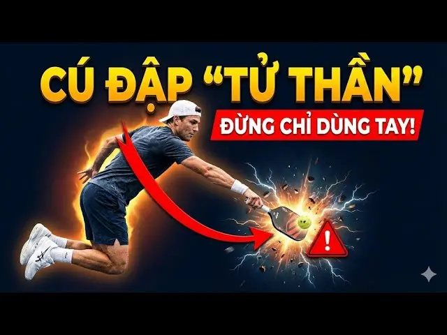 Mastering the Powerful Pickleball Overhead Smash | Professional Technique