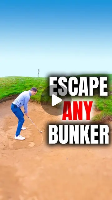 The Easy Bunker Technique Every Golfer Should Know! * * #tips ...