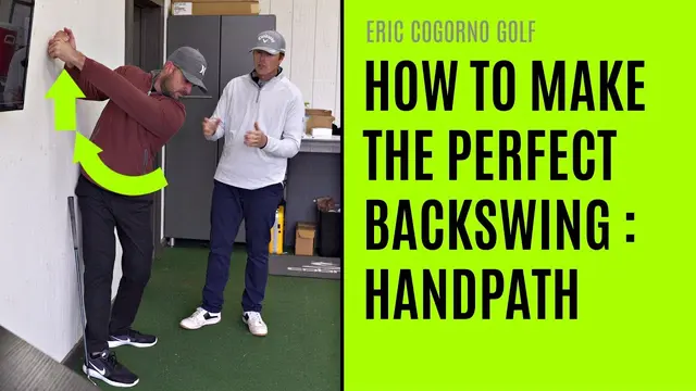 GOLF: How To Make The Perfect Backswing - Hand Path (The Starting Point To Hitting A Draw)