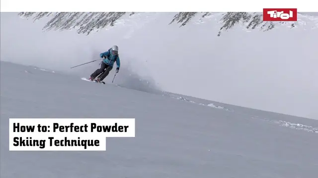 Powder Skiing Technique - Tirol Ski School in Austria