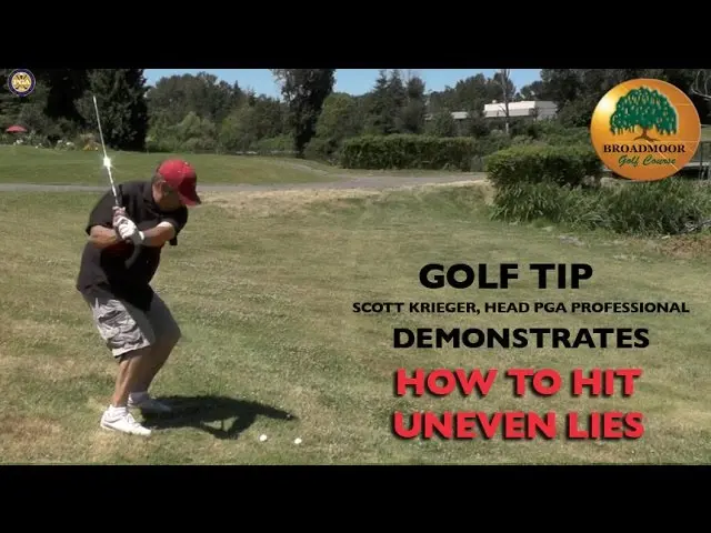 GOLF TIP - HOW 2 HIT UNEVEN LIES by Scott Krieger