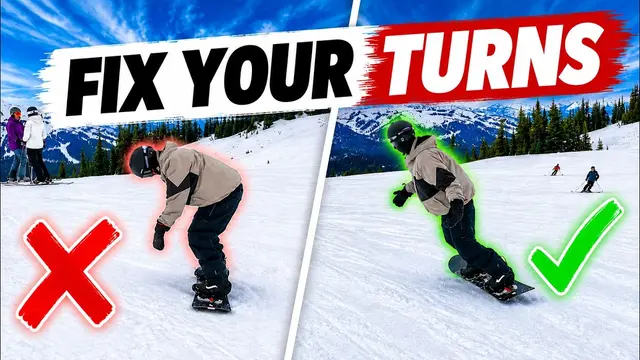 Fix Your Snowboard Turns in 5 Minutes