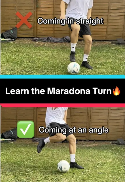 Master the Maradona Turn: Essential Soccer Skills | TikTok